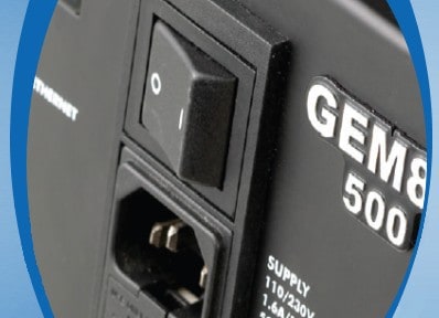 Front of GEM80 500 Controller